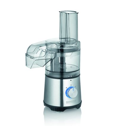 Severin KM 3865 - Tocător de alimente 400 W/230 V inox/negru