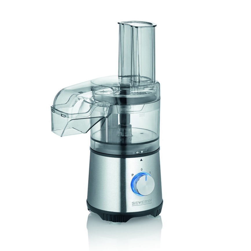 Severin KM 3865 - Tocător de alimente 400 W/230 V inox/negru