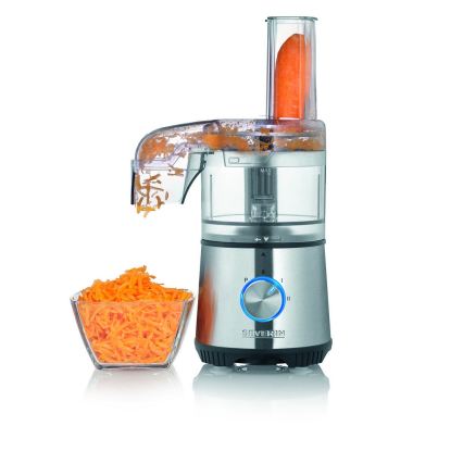 Severin KM 3865 - Tocător de alimente 400 W/230 V inox/negru