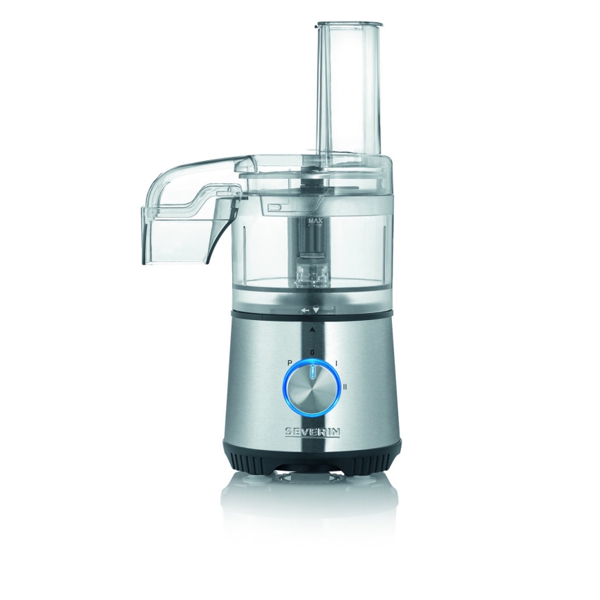 Severin KM 3865 - Tocător de alimente 400 W/230 V inox/negru