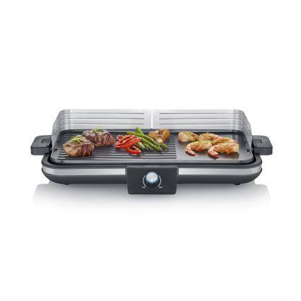 Severin PG 8564 - grătar electric de masă, 2300W/230V, 50x30 cm, negru