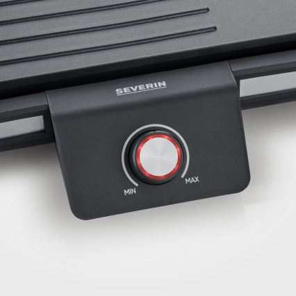 Severin PG 8564 - grătar electric de masă, 2300W/230V, 50x30 cm, negru
