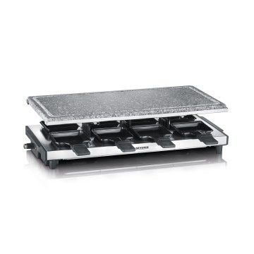 Severin RG 2374 – Grătar raclette cu piatră lavică, 1500 W / 230 V