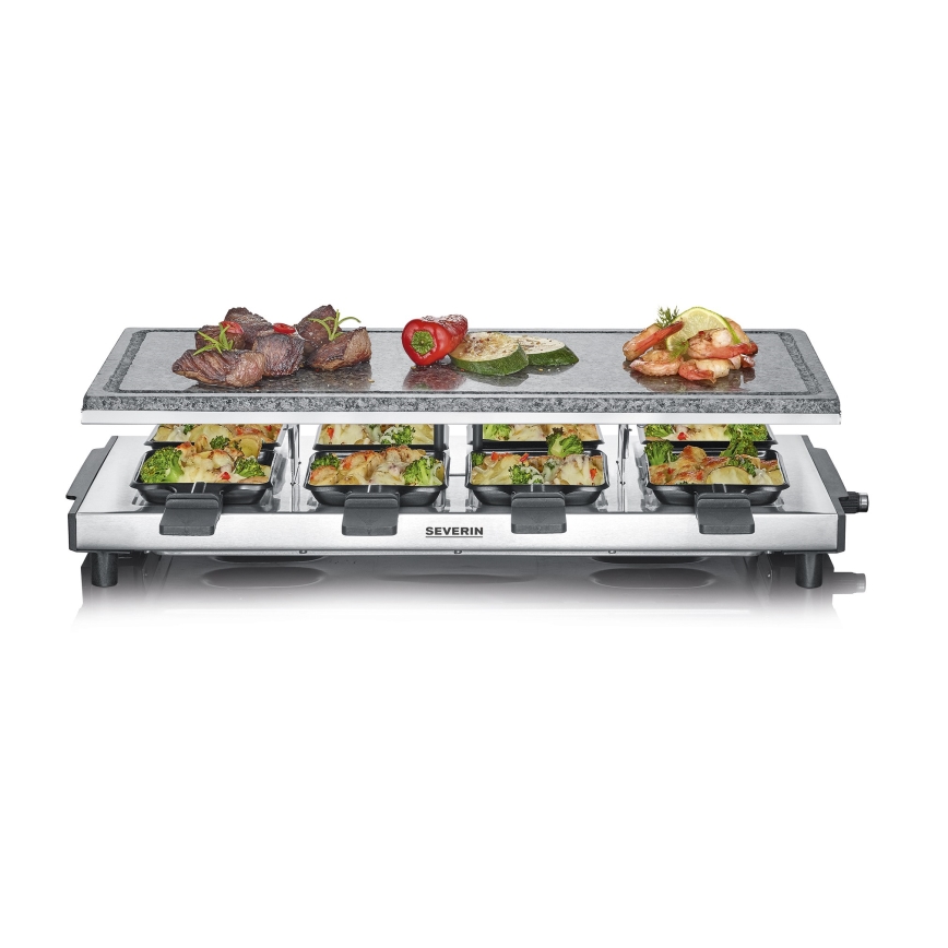 Severin RG 2374 – Grătar raclette cu piatră lavică, 1500 W / 230 V