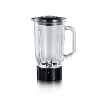Severin SM 3737 - Blender de masă, 1 l, 500 W/230 V, inox/negru