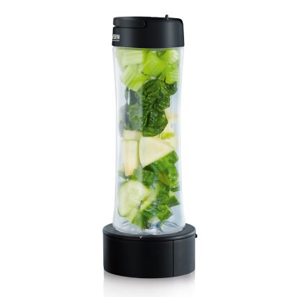 Severin SM 3737 - Blender de masă, 1 l, 500 W/230 V, inox/negru
