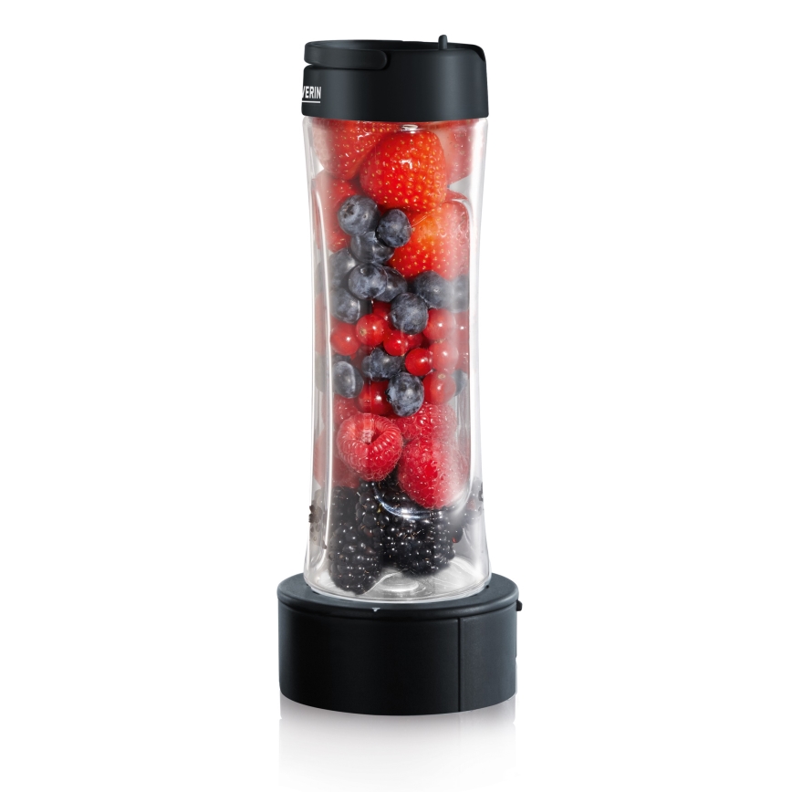 Severin SM 3737 - Blender de masă, 1 l, 500 W/230 V, inox/negru