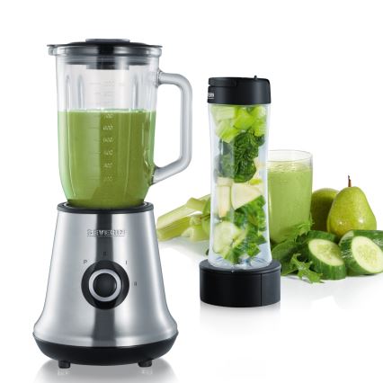 Severin SM 3737 - Blender de masă 1 l 500W/230V inox/negru