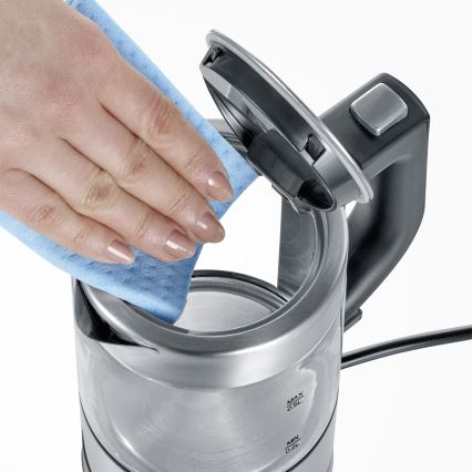 Severin WK 3472 - fierbător electric rapid, 0,5 l, 1100 W/230 V, inox/sticlă