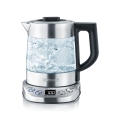 Severin WK 3473 - Ceainic electric rapid cu sită, 1 l, 2200 W/230 V, inox/sticlă