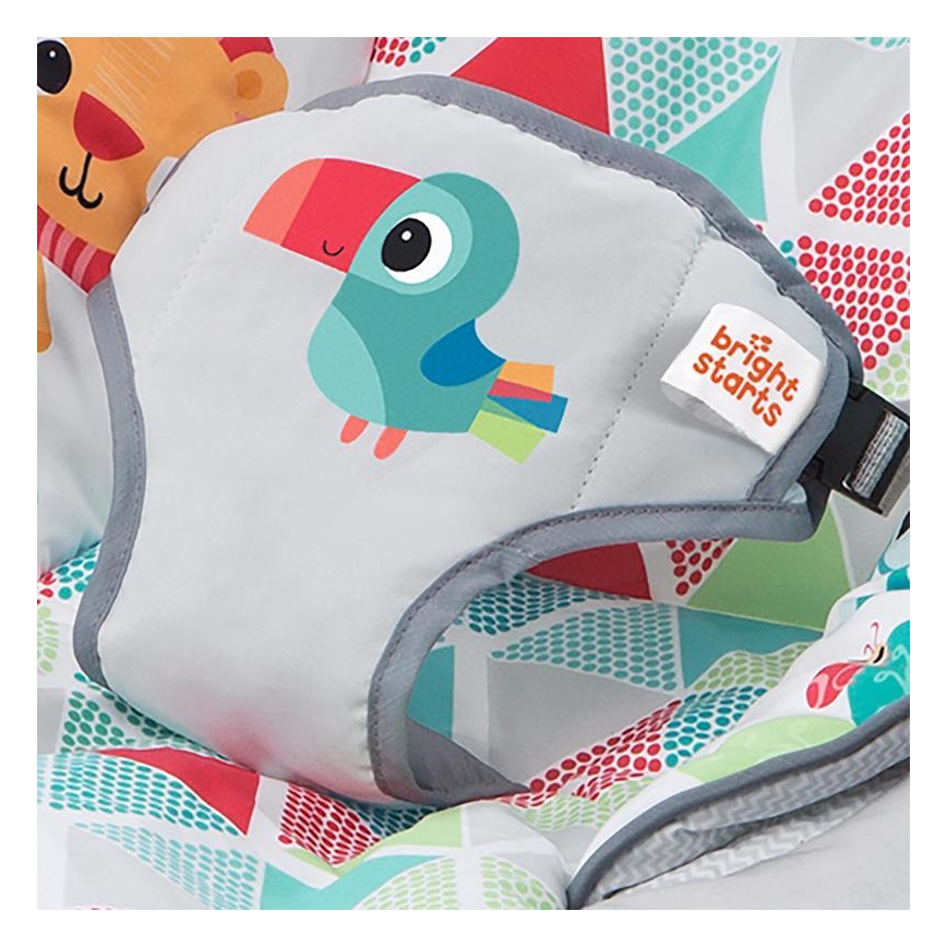 Șezlong cu vibrații și sunete pentru copii TOUCAN TANGO Bright Starts