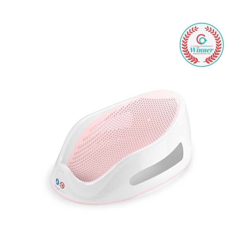 Șezlong de baie Angelcare Light Pink