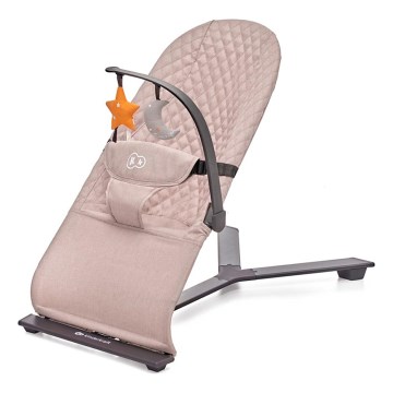 Șezlong pentru bebeluși KINDERKRAFT MIMI roz