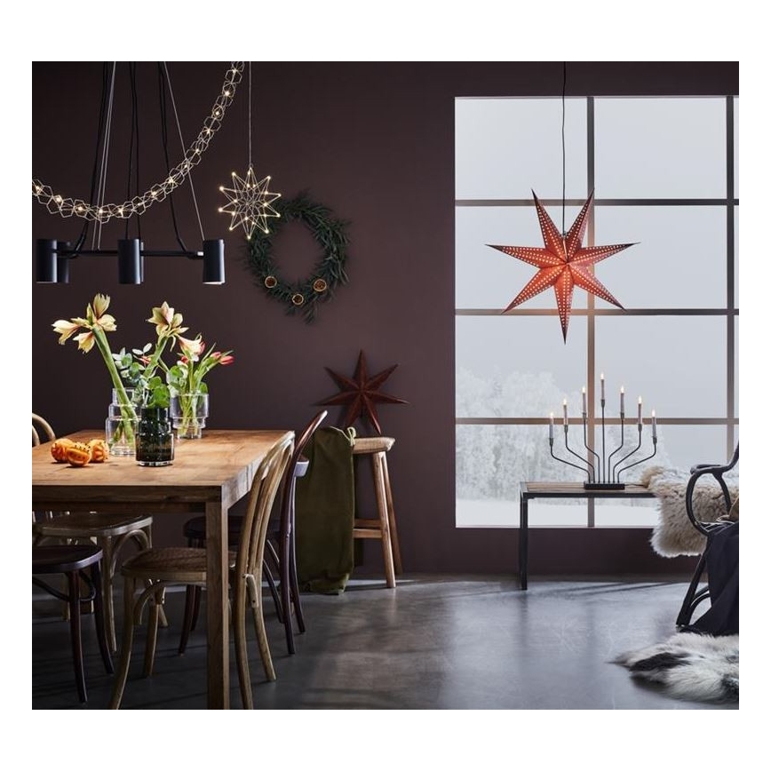 Sfeșnic de Crăciun BROSA XL 7xE10/3W/230V Markslöjd 705758