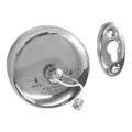 Sfoară de rufe 9,5 x 9,5 cm inox/argintiu