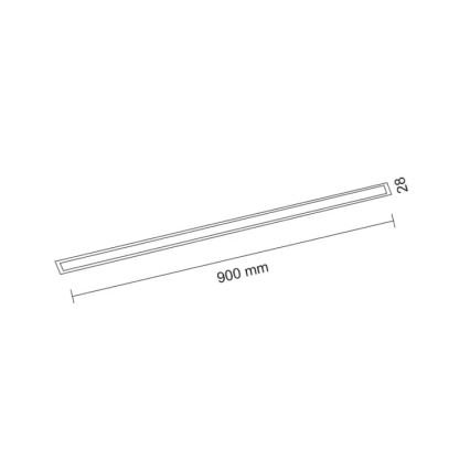 Shilo - Corp de iluminat LED încastrat 9W 230V 3000K CRI 90 negru