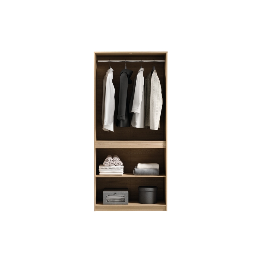 Șifonier MIYABI 90x198x52 cm stejar Cremona
