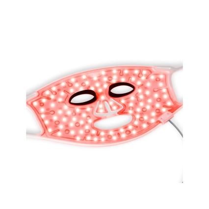 Silk’n - mască facială terapeutică LED RGB LED/5V 2000 mAh albă + telecomandă