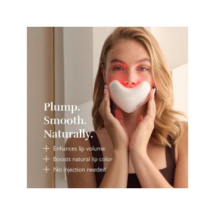 Silk’n Mască LED terapeutică pentru buze, LED/5V, 500 mAh, bej