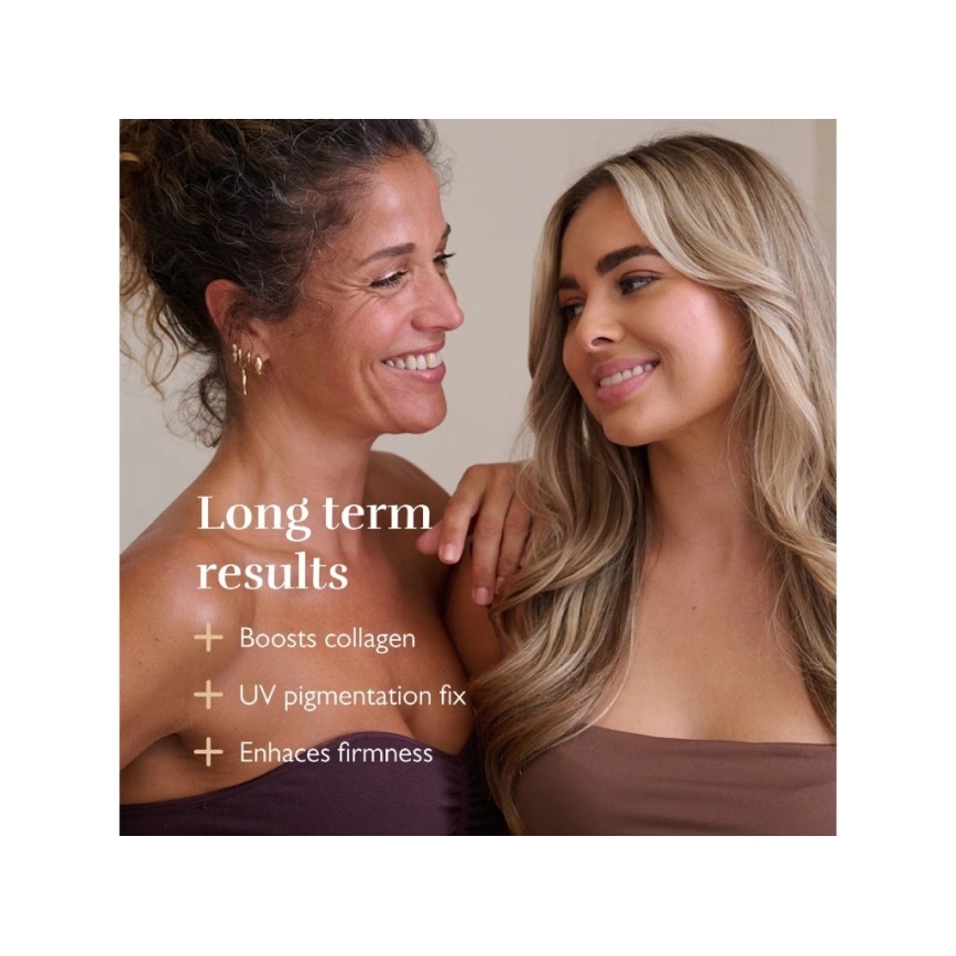 Silk’n - Mască LED terapeutică pentru piept, LED/5V, bej