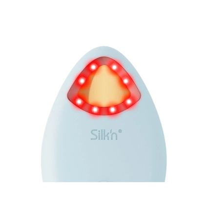 Silk’n - Periuță de curățare facială LED 4 în 1 BRIGHT LUX 5V/500 mAh albastru