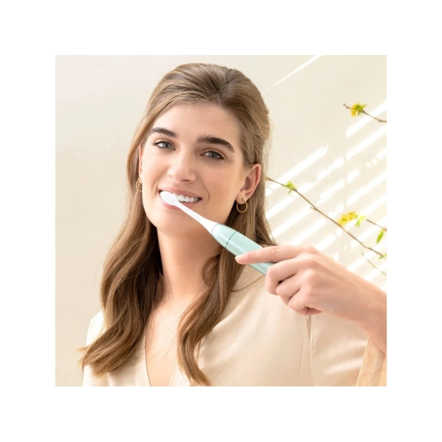 Silk’n - Periuță de dinți sonică cu vibrații SONIC YOU 3350 mAh IPX7 verde