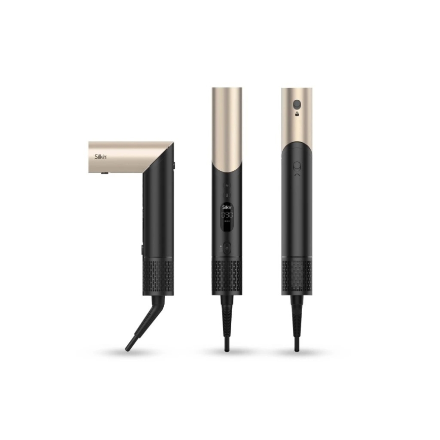 Silk’n - Uscător de păr SILKYAIR FLEX 230V, negru/auriu