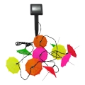 Șir de lumini solare LED 10xLED/1,2V 300 mAh 3,8 m IP44 umbrele