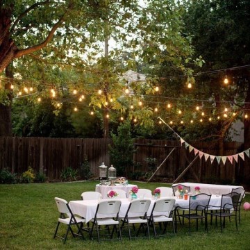 Șir decorativ exterior GIRLANDA 10 m 10xE27/10W/230V IP44