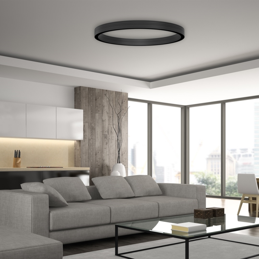 Sistem de șină MAGNETIC TRACK d. 90 cm negru