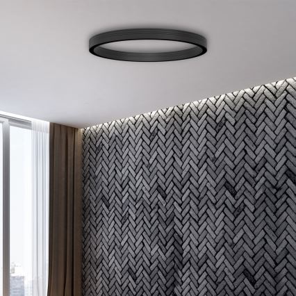 Sistem de șină MAGNETIC TRACK d. 90 cm negru
