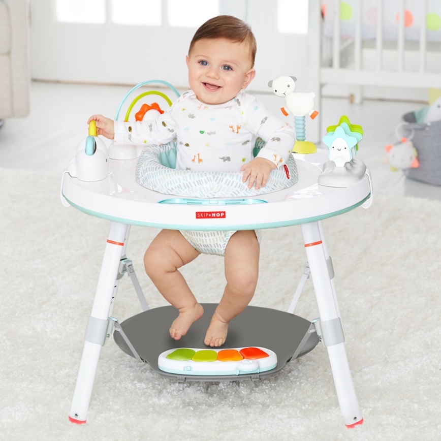 Skip Hop - Centru de joacă 3 în 1 pentru copii LINING CLOUD, 3 x AAA