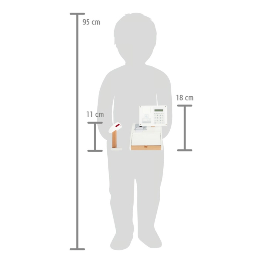 Small Foot - Casa de marcat Fresh cu 1xLR54