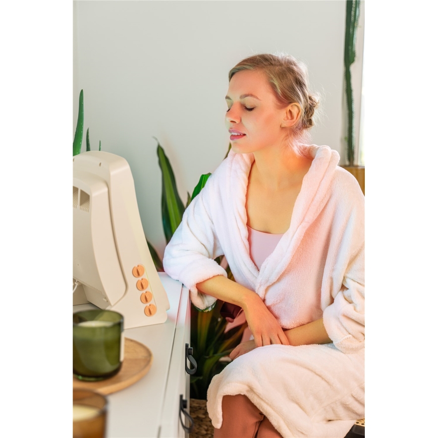 Solariu facial pentru acasă Cosmedico, 6 tuburi UV, 90W/230V