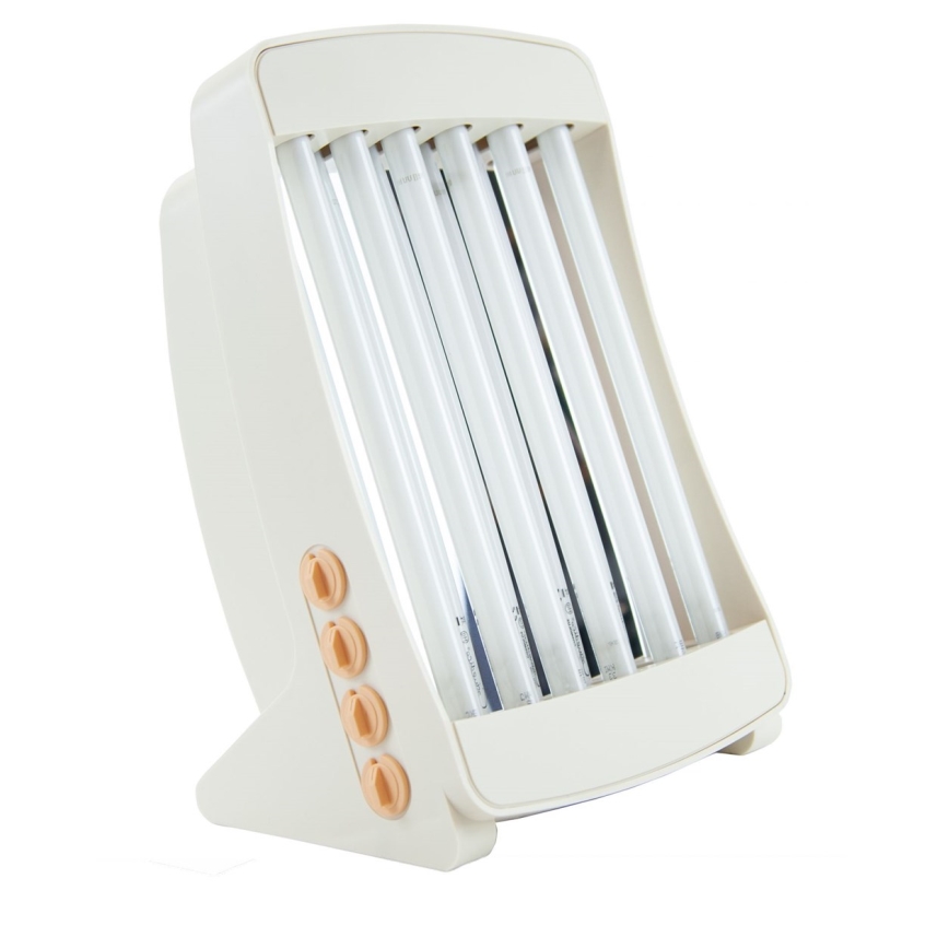 Solariu facial pentru acasă Cosmedico, 6 tuburi UV, 90W/230V