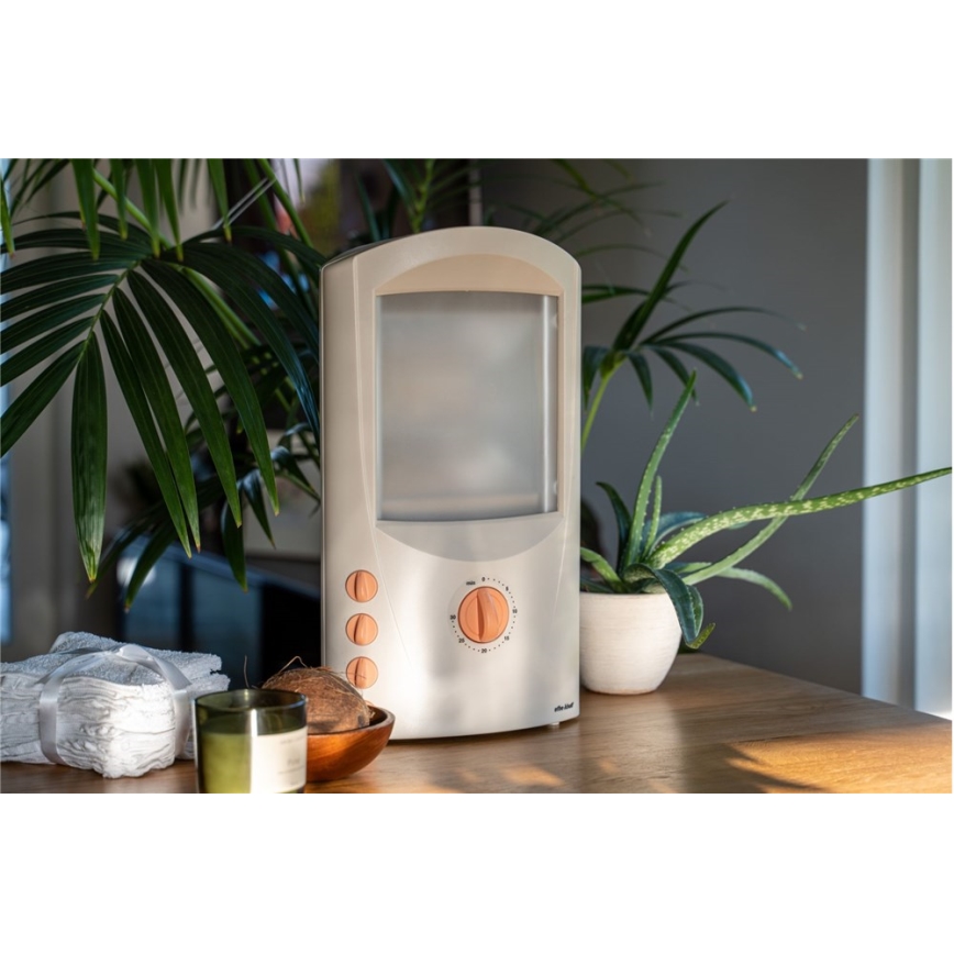 Solariu pentru uz casnic cu lampă halogenă și filtru UV 440W/230V