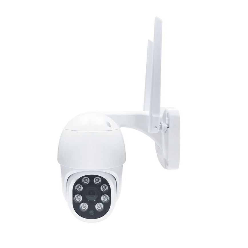 Cameră inteligentă de exterior cu senzor 3 MP (2K), IP65, Wi‑Fi, compatibilă cu Tuya