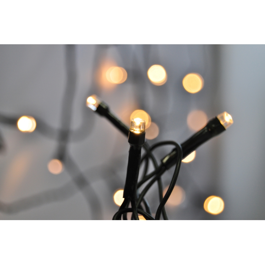 LED Lanț de crăciun exterior 500xLED/230V 50m IP44 alb cald