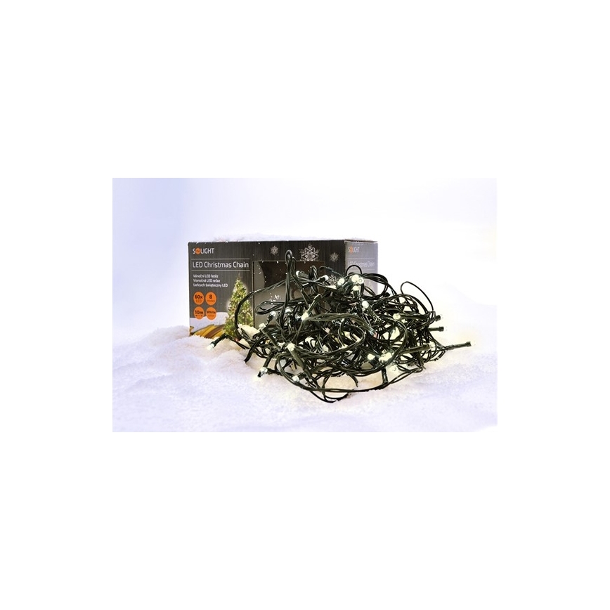 LED Lanț de crăciun exterior 100xLED/230V 10m IP44 alb cald