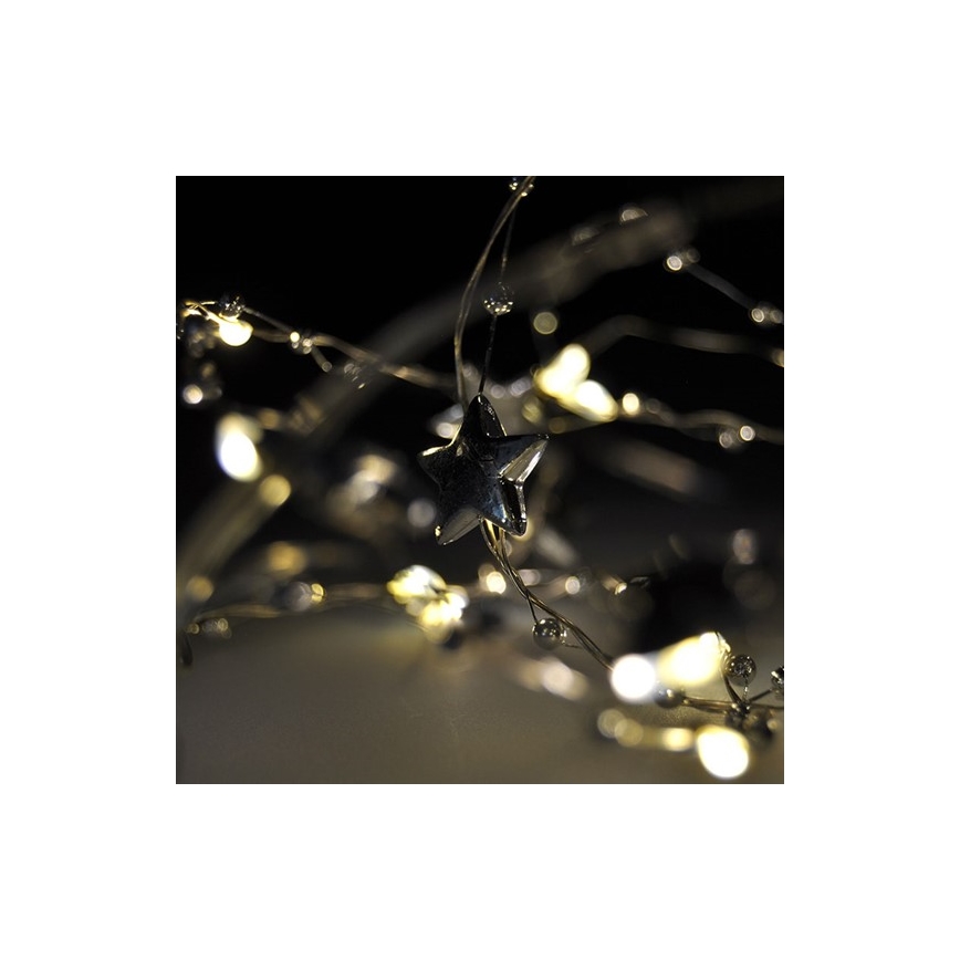 LED Lanț de crăciun 1 m 20xLED/2xAA