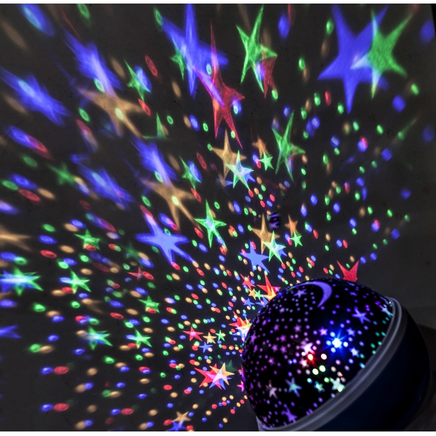 LED Proiector de crăciun USB 4xAAA