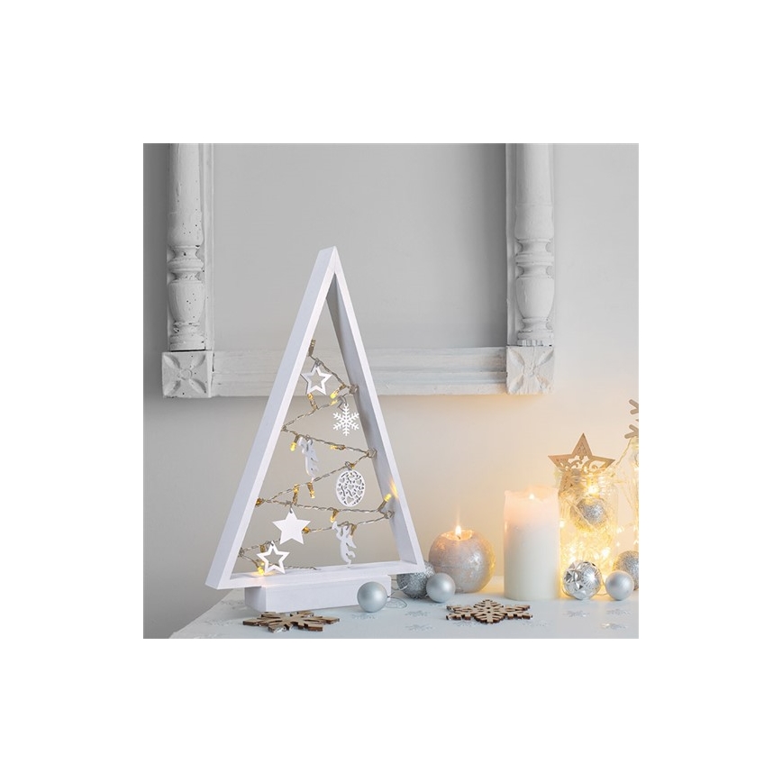 Decorațiuni de crăciun LED 15xLED/2xAA