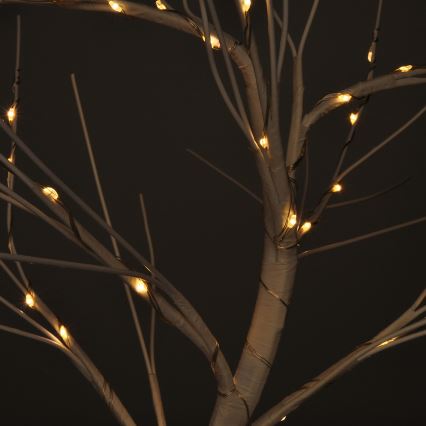 Decorațiune de Crăciun cu LED, copac, alimentare 3xAA
