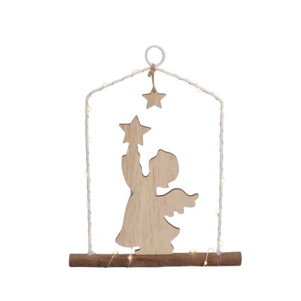 Decorațiune de Crăciun LED înger, LED/2xAA