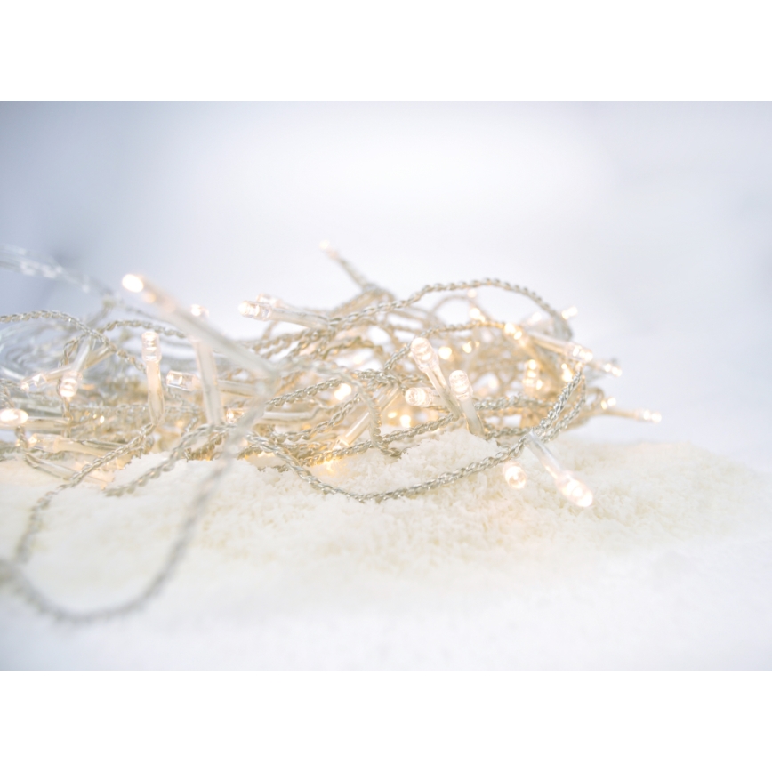 Cortină de lumini LED pentru exterior, 120 LED/230V, 3 m, IP44