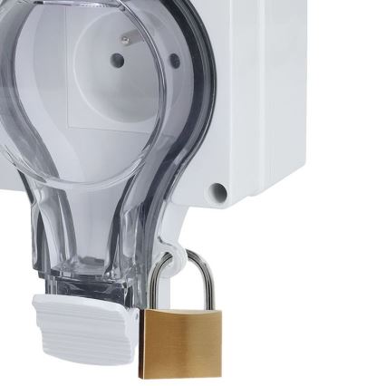 Priză dublă IP66 pentru medii umede 230V/16A – etanșă și protejată împotriva prafului