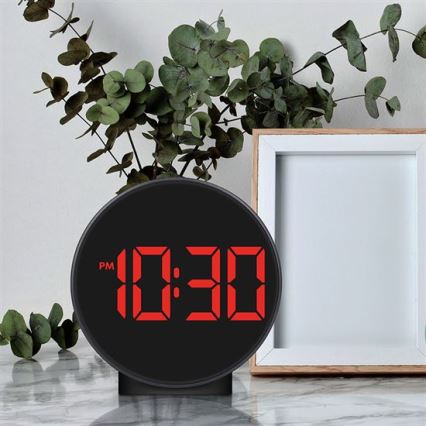 Ceas digital cu alarmă 5V/3xAAA