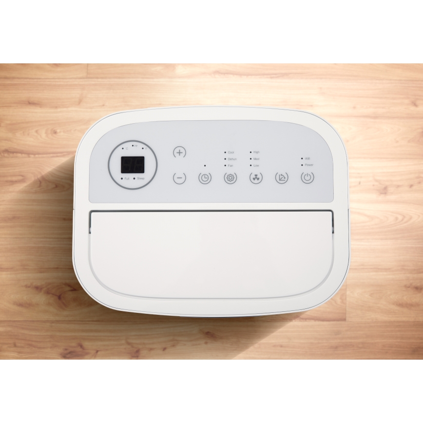 Aer condiționat mobil inteligent 1340W/230V 12000BTU Wi-Fi Tuya + telecomandă