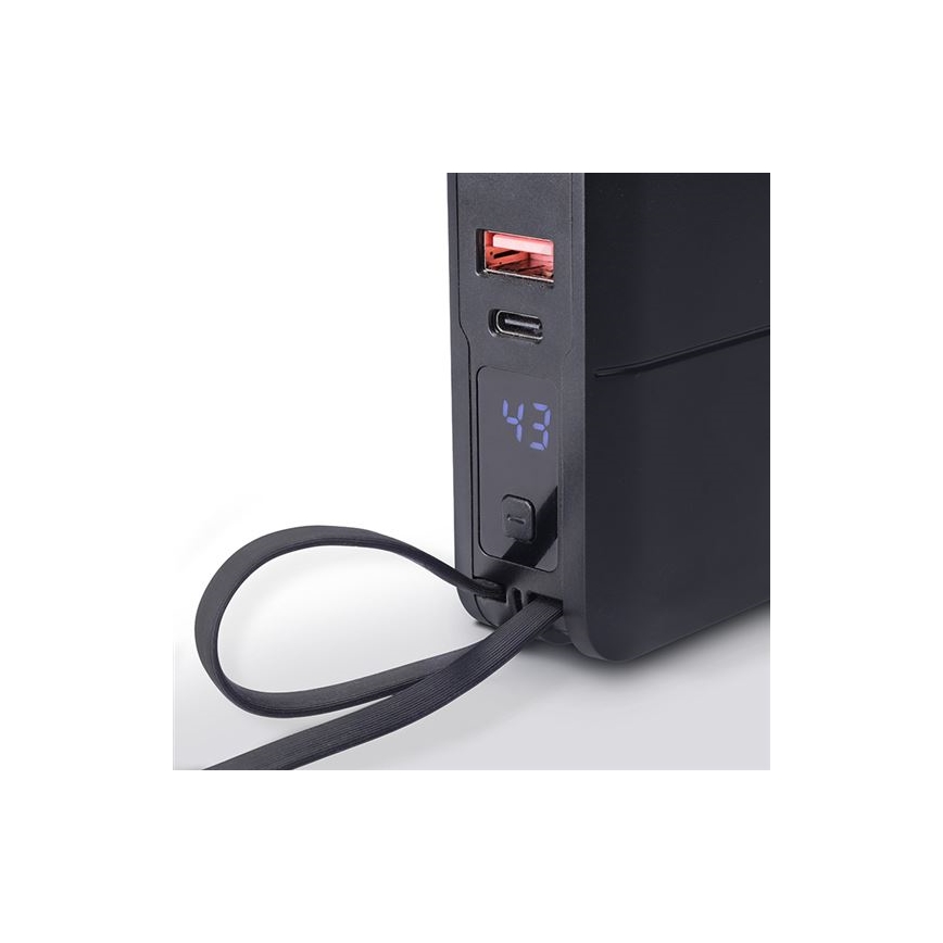 Baterie externă cu încărcare wireless 10000 mAh/5V