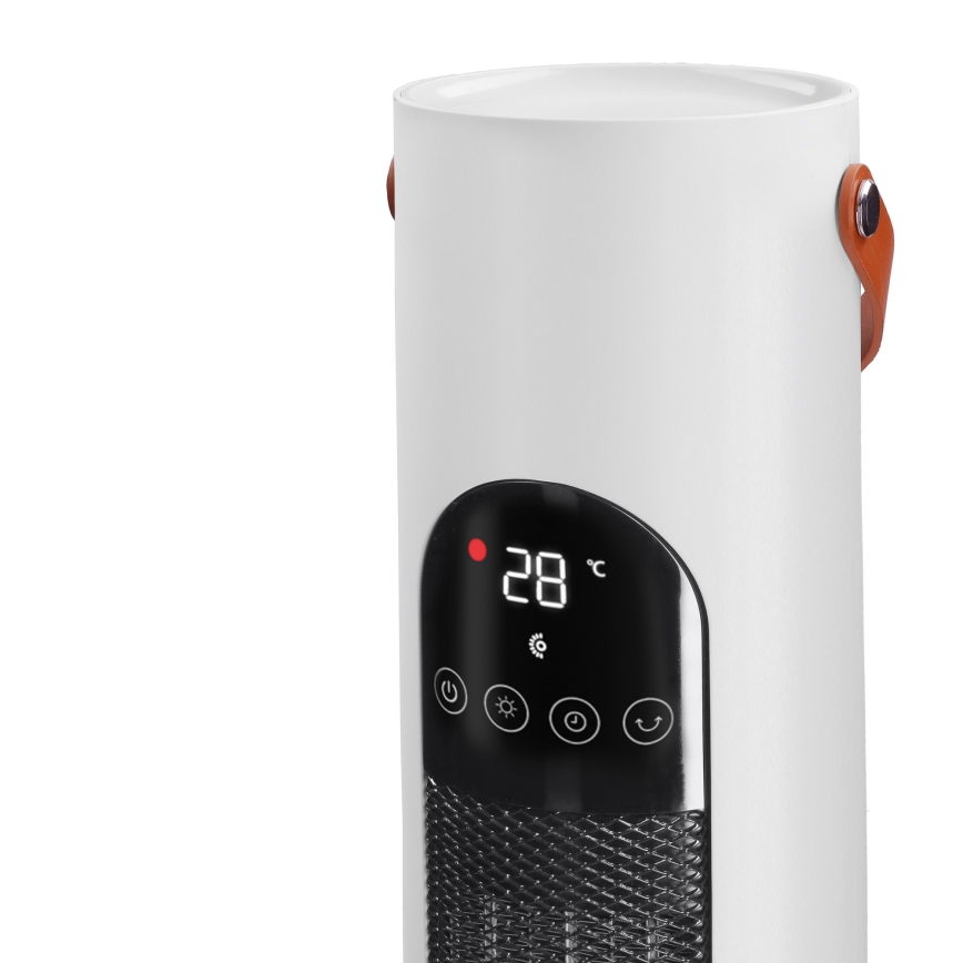 Ventilator coloană cu element de încălzire 2000W/230V + telecomandă